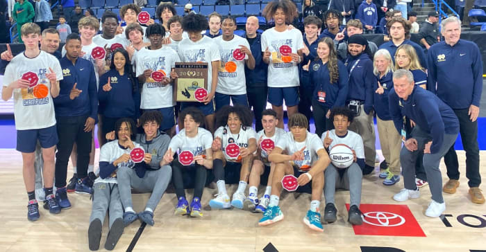 Notre Dame (Sherman Oaks) boys basketball1